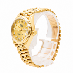 Rolex Datejust 26MM 69178 18K Yellow Gold Presidential Watch